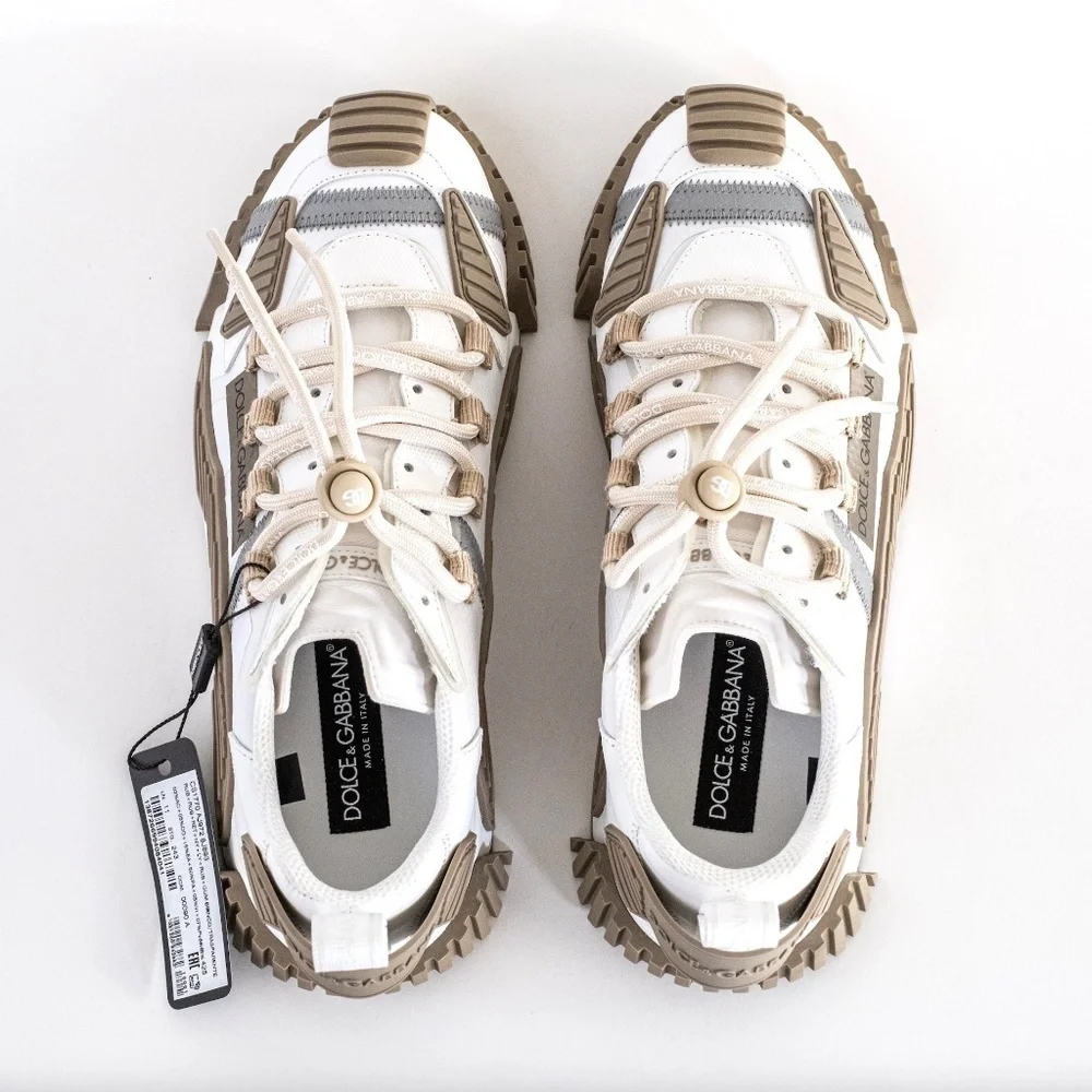 Size EU42.5 | US9.5 - DOLCE & GABBANA Men's NS1 Paneled Sneakers Authentic NEW - Picture 12 of 16